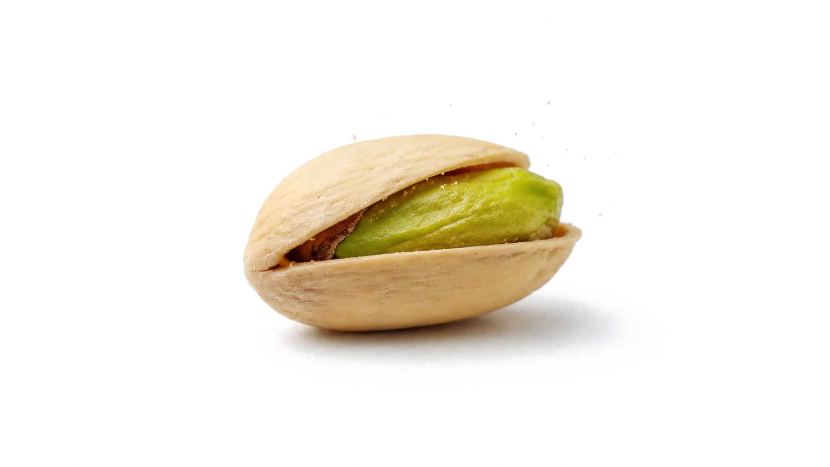Rafsanjan pistachio, shell opening